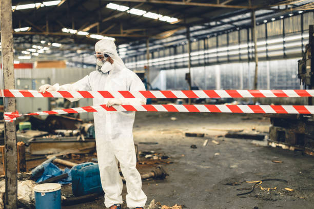 Professional Odor Removal technician working in Arcanum, OH